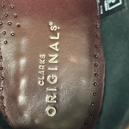 Clarks Leopard Print Haircalf Wallabee Boots Brown Size 26.5