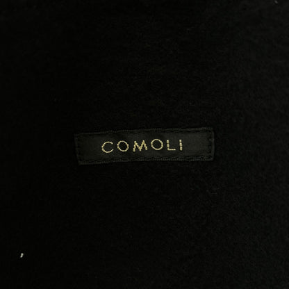 COMOLI 25AW 13.5oz Black Denim Zip Hoodie Jacket Size 3