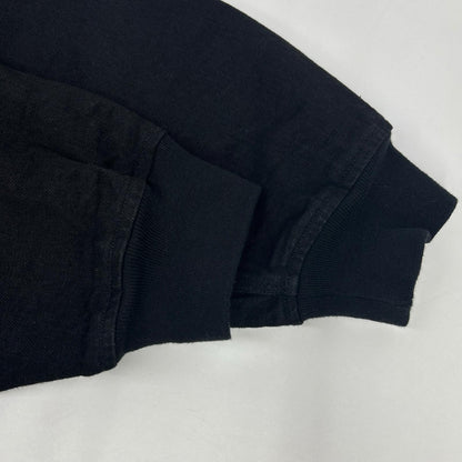 COMOLI 25AW 13.5oz Black Denim Zip Hoodie Jacket Size 3