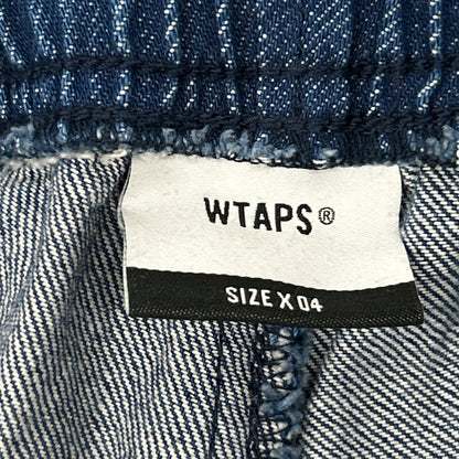 W)TAPS 25SS SDDT2002 Denim Pants Blue Size X04