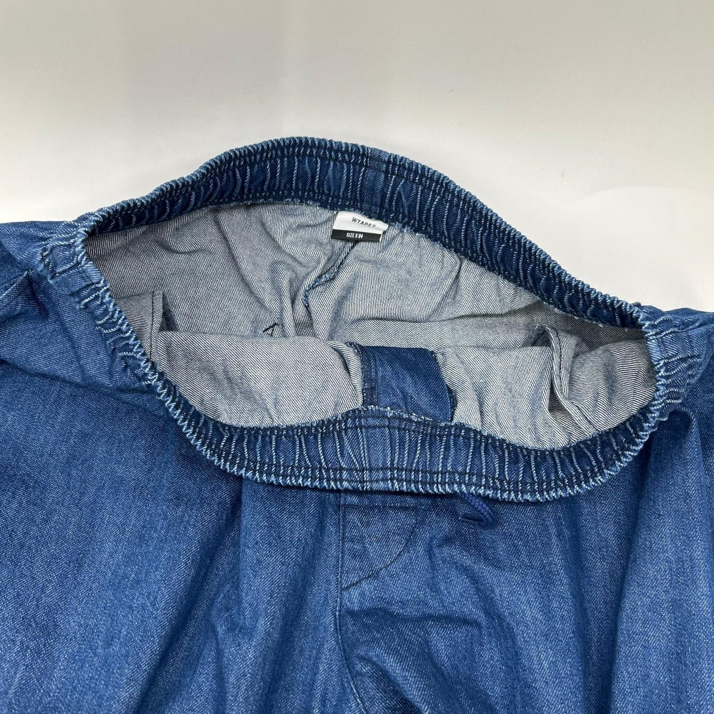 W)TAPS 25SS SDDT2002 Denim Pants Blue Size X04