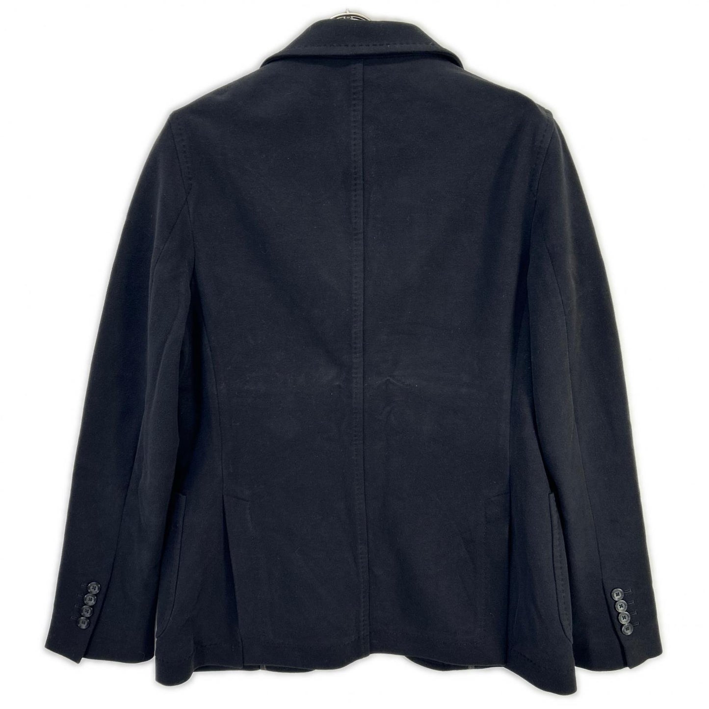 CIRCOLO 2B Cotton Jersey Jacket Black Size 46