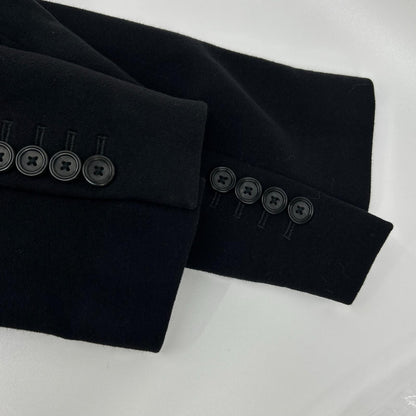 CIRCOLO 2B Cotton Jersey Jacket Black Size 46