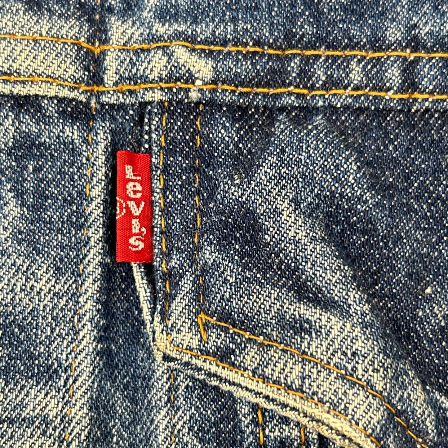 LEVI'S 70s 4th Type Denim Jacket Blue Size 38