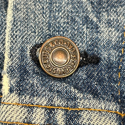 LEVI'S 70s 4th Type Denim Jacket Blue Size 38