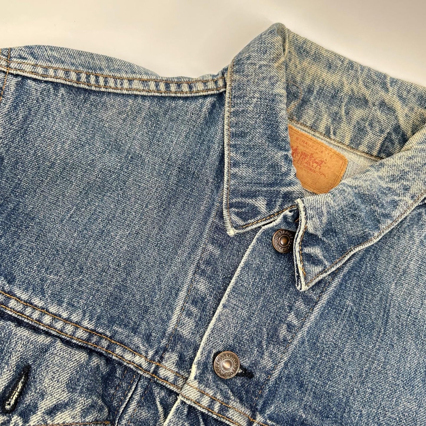 LEVI'S 70s 4th Type Denim Jacket Blue Size 38