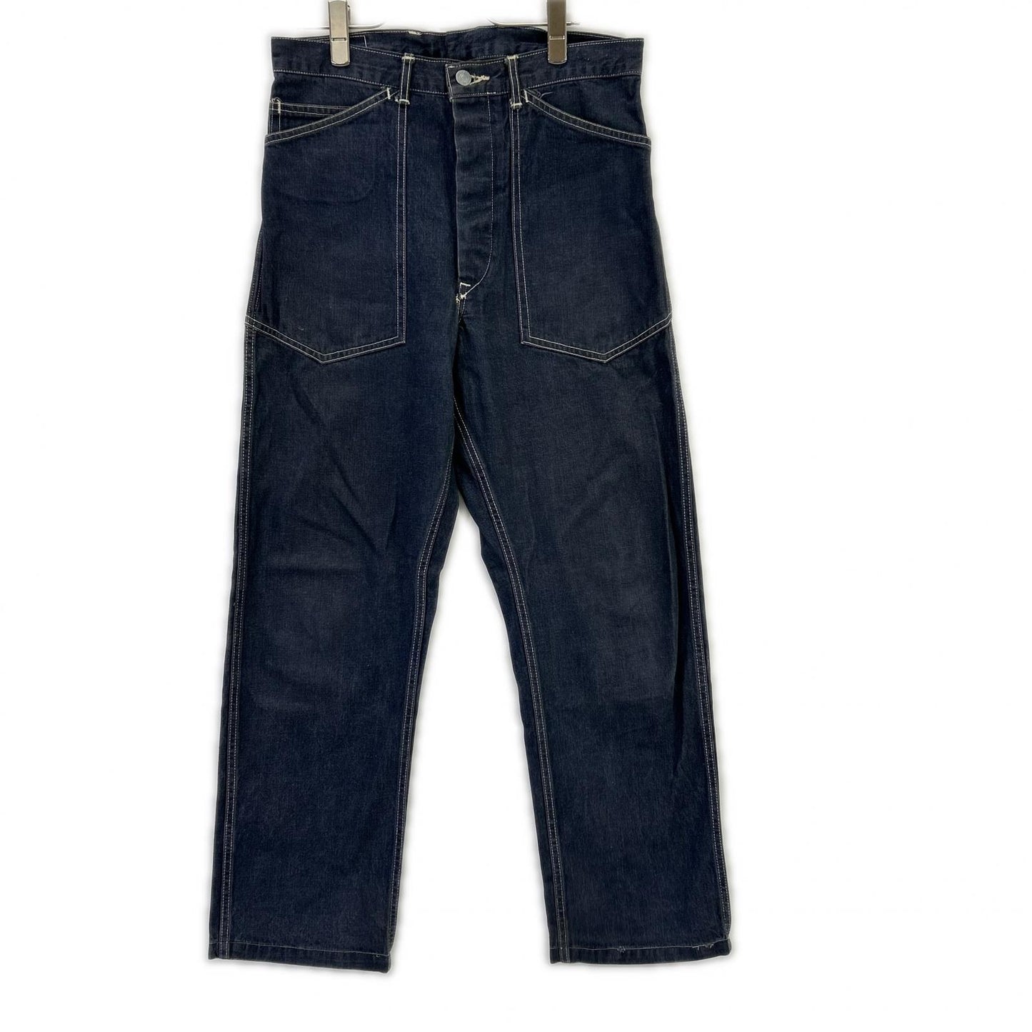 EVISU 2501 Cow Tag Seagull Cinch-back Jeans Size 32x35 Size 32×35