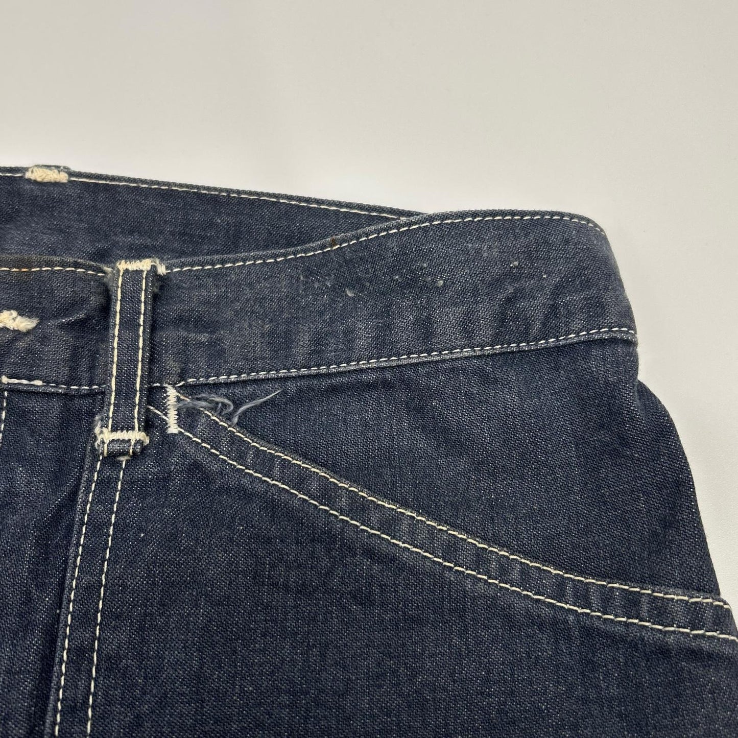 EVISU 2501 Cow Tag Seagull Cinch-back Jeans Size 32x35 Size 32×35