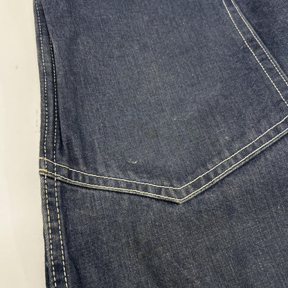 EVISU 2501 Cow Tag Seagull Cinch-back Jeans Size 32x35 Size 32×35