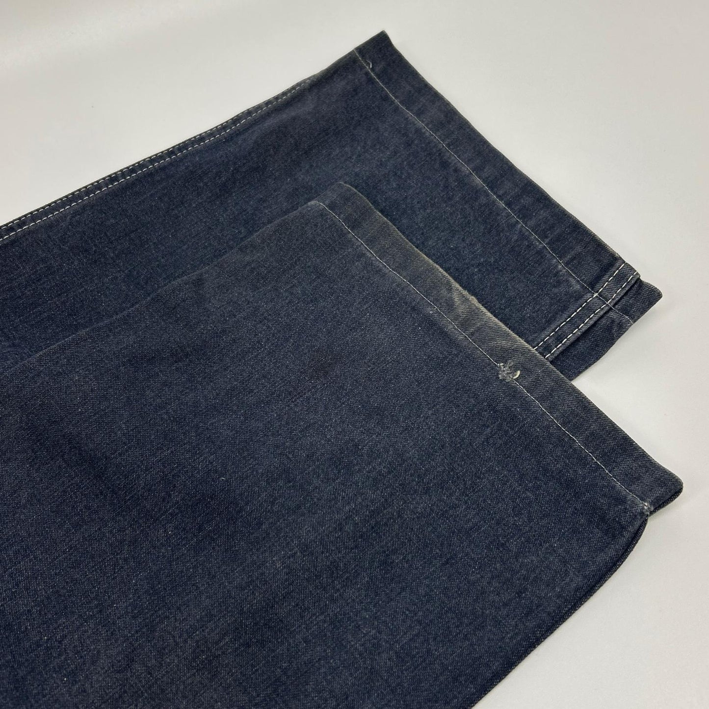 EVISU 2501 Cow Tag Seagull Cinch-back Jeans Size 32x35 Size 32×35
