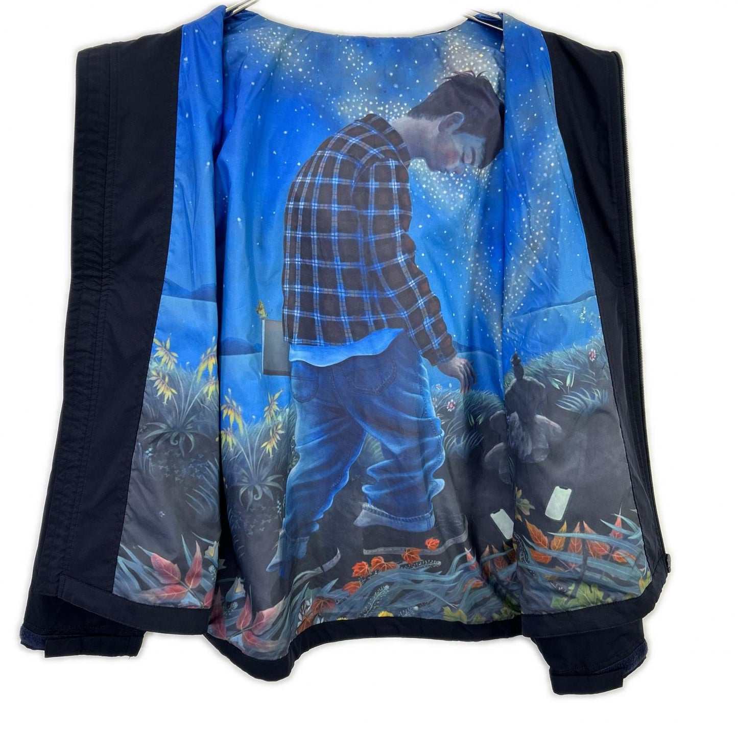 BEAMS T Shuto Okayasu Shell Jacket Navy Size L