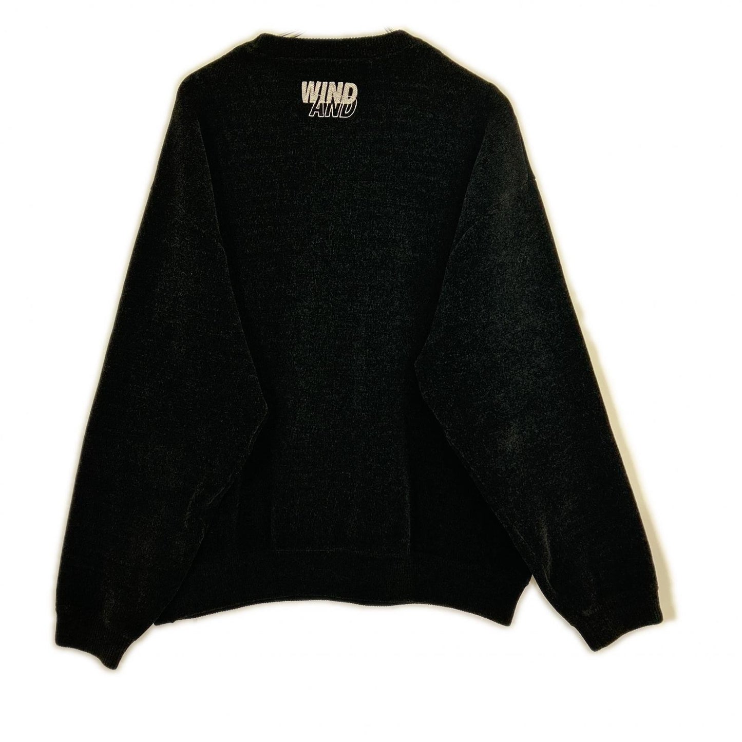 WIND AND SEA 25FW Mole Knit Crewneck Black Size L