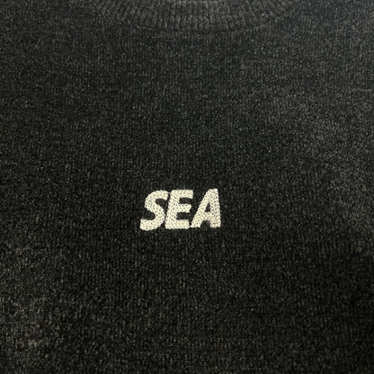 WIND AND SEA 25FW Mole Knit Crewneck Black Size L