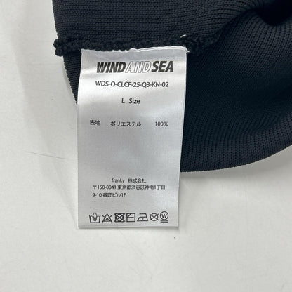 WIND AND SEA 25FW Mole Knit Crewneck Black Size L