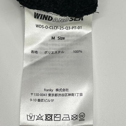 WIND AND SEA 25FW Mole Knit Cargo Pants Black Size 30