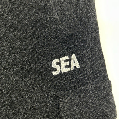 WIND AND SEA 25FW Mole Knit Cargo Pants Black Size 30