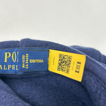 POLO RALPH LAUREN Polo Bear Cotton Hoodie Navy Size L