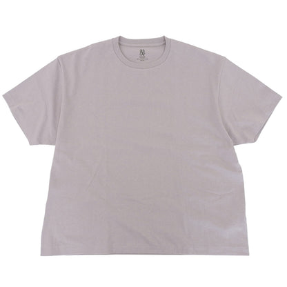 BATONER CHOMA Crew Neck T-Shirt Greige Size WIDE
