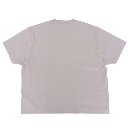 BATONER CHOMA Crew Neck T-Shirt Greige Size WIDE