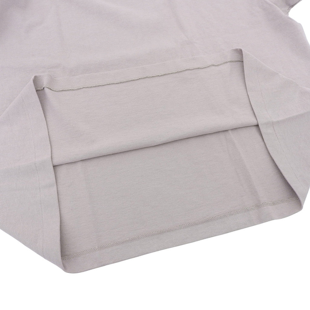 BATONER CHOMA Crew Neck T-Shirt Greige Size WIDE