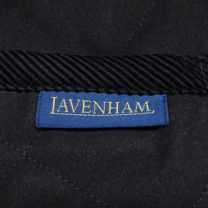 SOPHNET. x LAVENHAM BRUNDON Quilted Hooded Coat Black Size 2