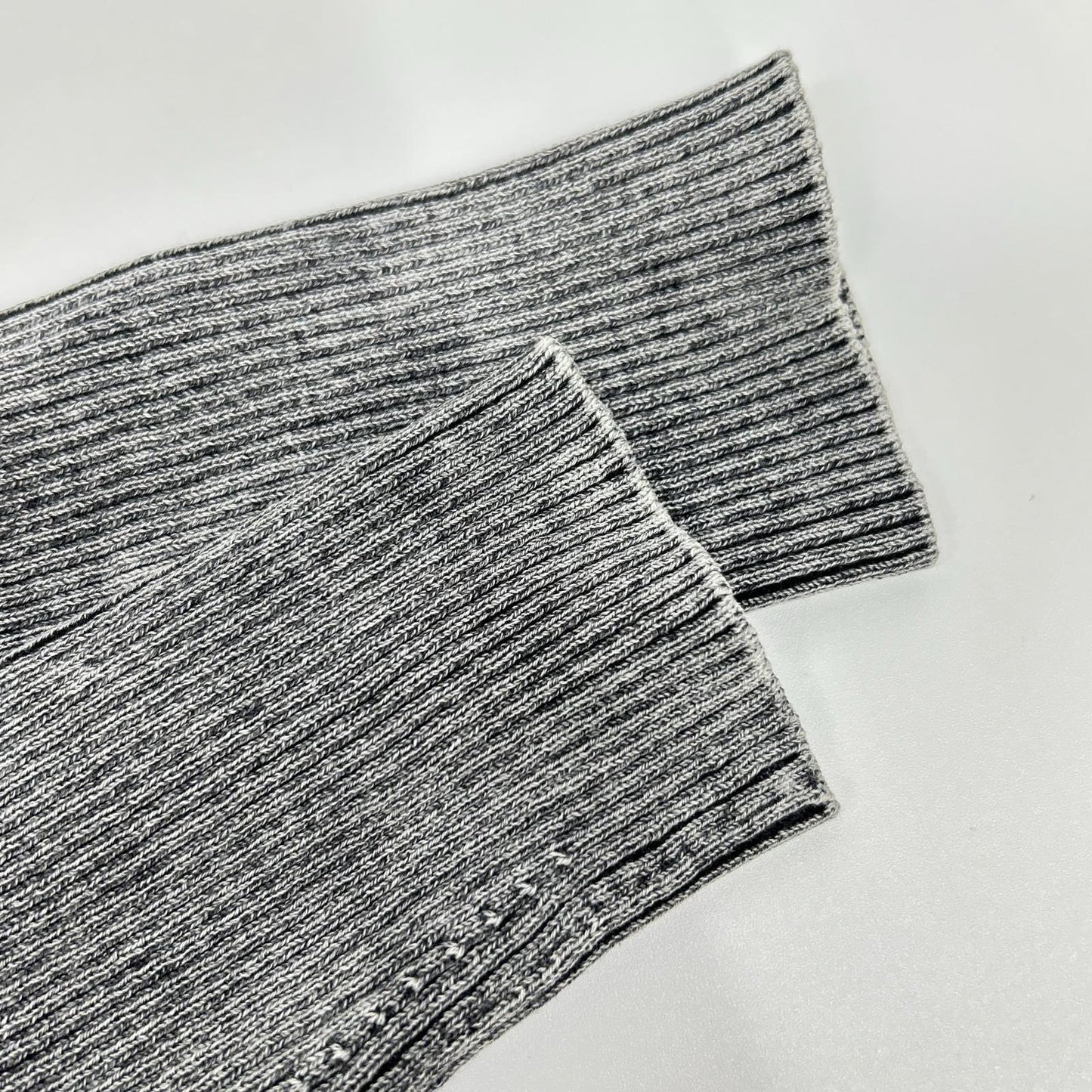 DIESEL K-MARTIN Distressed Rib Knit Gray Size XS