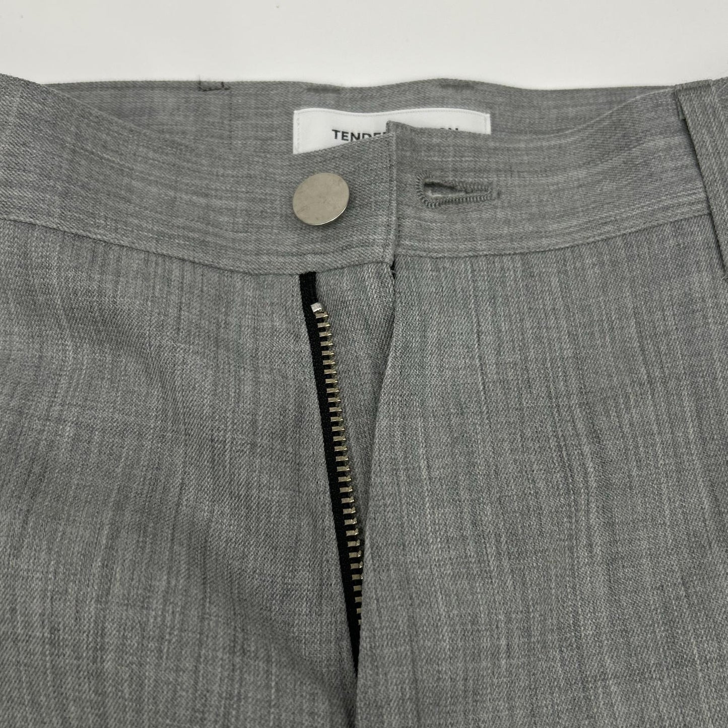 TENDER PERSON Spider Knees Flare Pants Gray Size 4