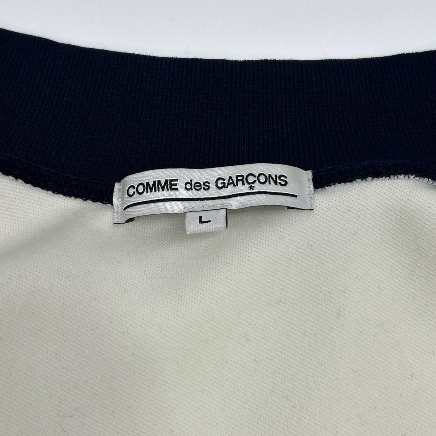 COMMEdesGARCONS 22 Bi-Color Polyester Track Jacket Size L