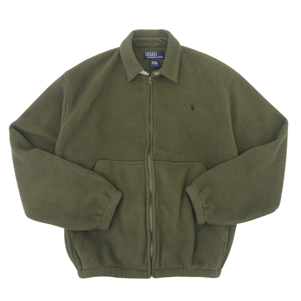 POLO RALPH LAUREN 90s Full Zip Fleece Swingtop Jacket Size S