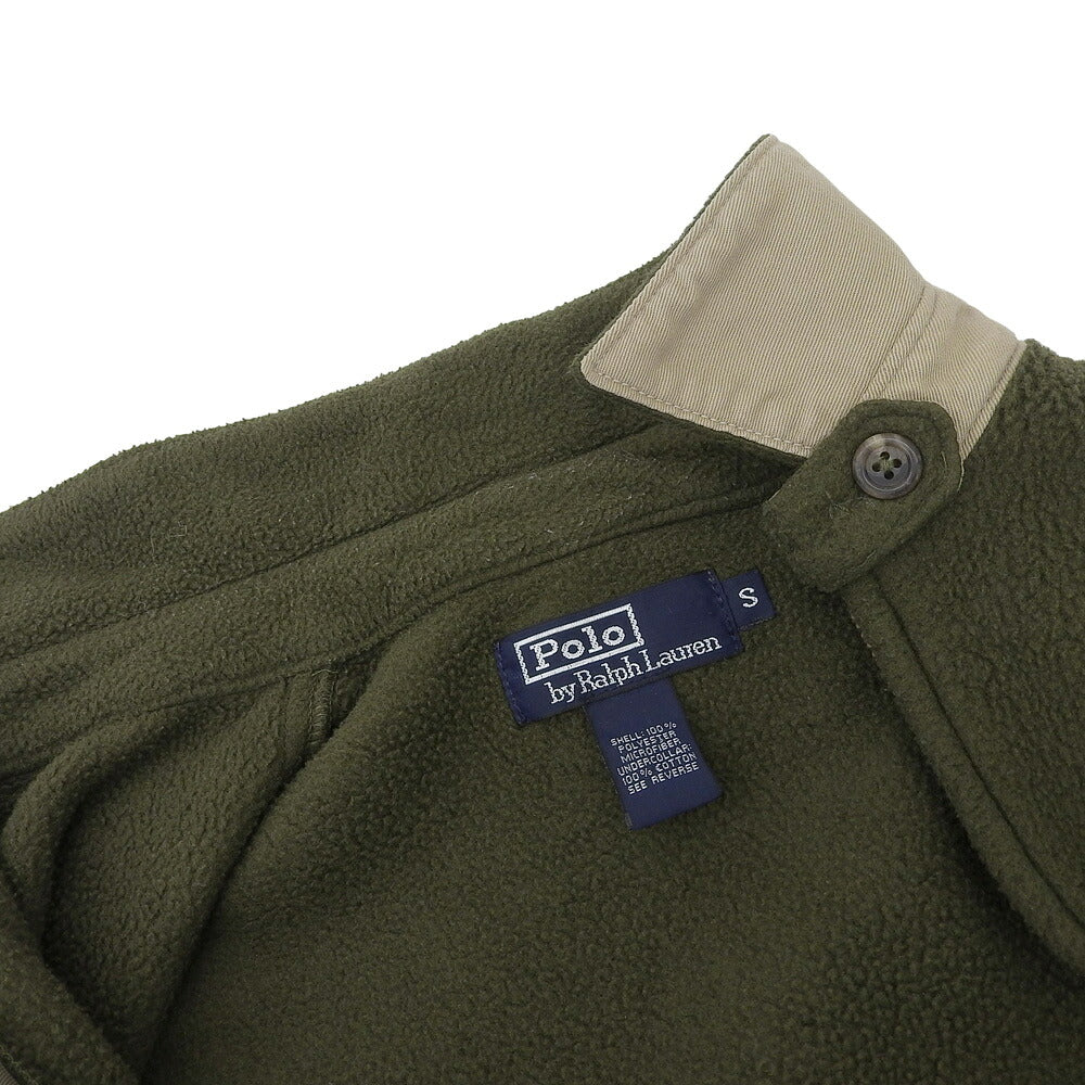POLO RALPH LAUREN 90s Full Zip Fleece Swingtop Jacket Size S