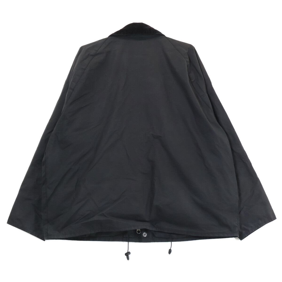 Barbour Transport Wax Short Jacket Black Size 42