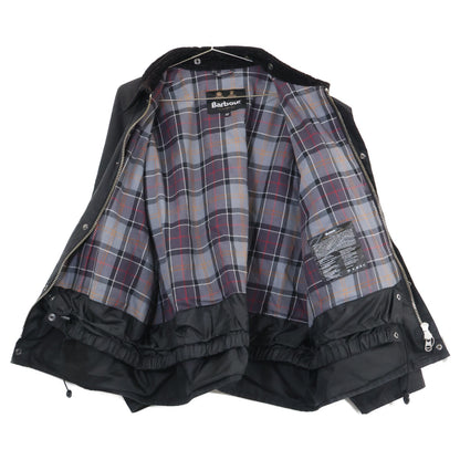 Barbour Transport Wax Short Jacket Black Size 42