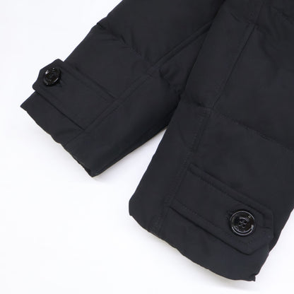 MOORER SIRO-KM Fur Collar Down Jacket Black Size 48
