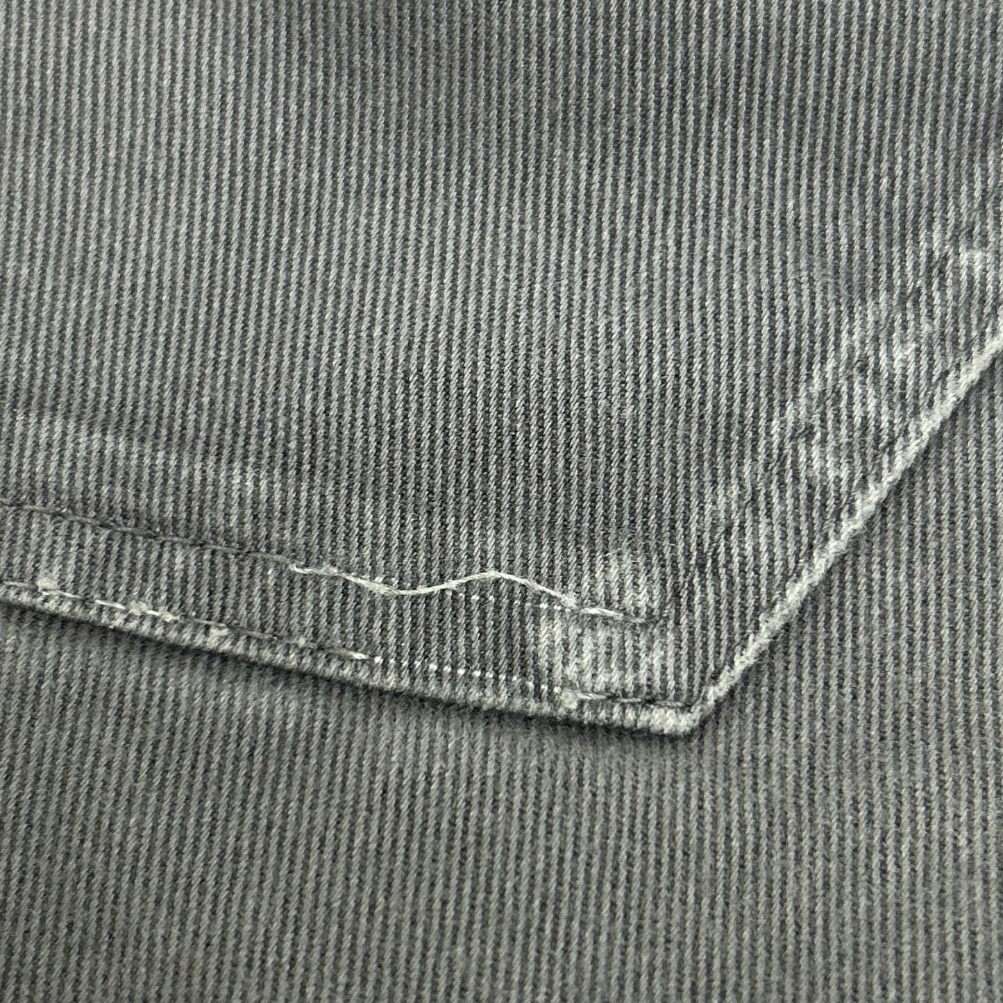 Maison Margiela 2017 Gray Button Fly Denim Jeans Size 30
