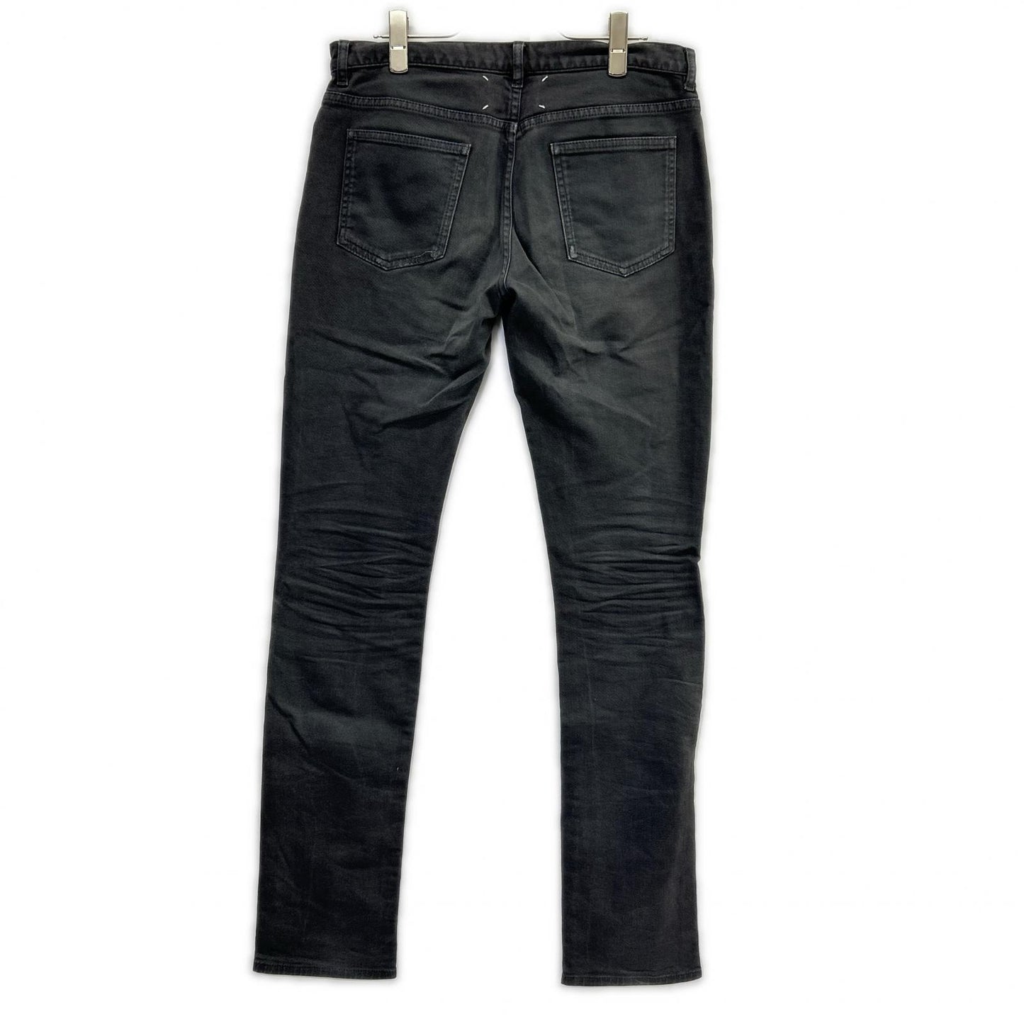 Maison Margiela 2017 Gray Button Fly Denim Jeans Size 30