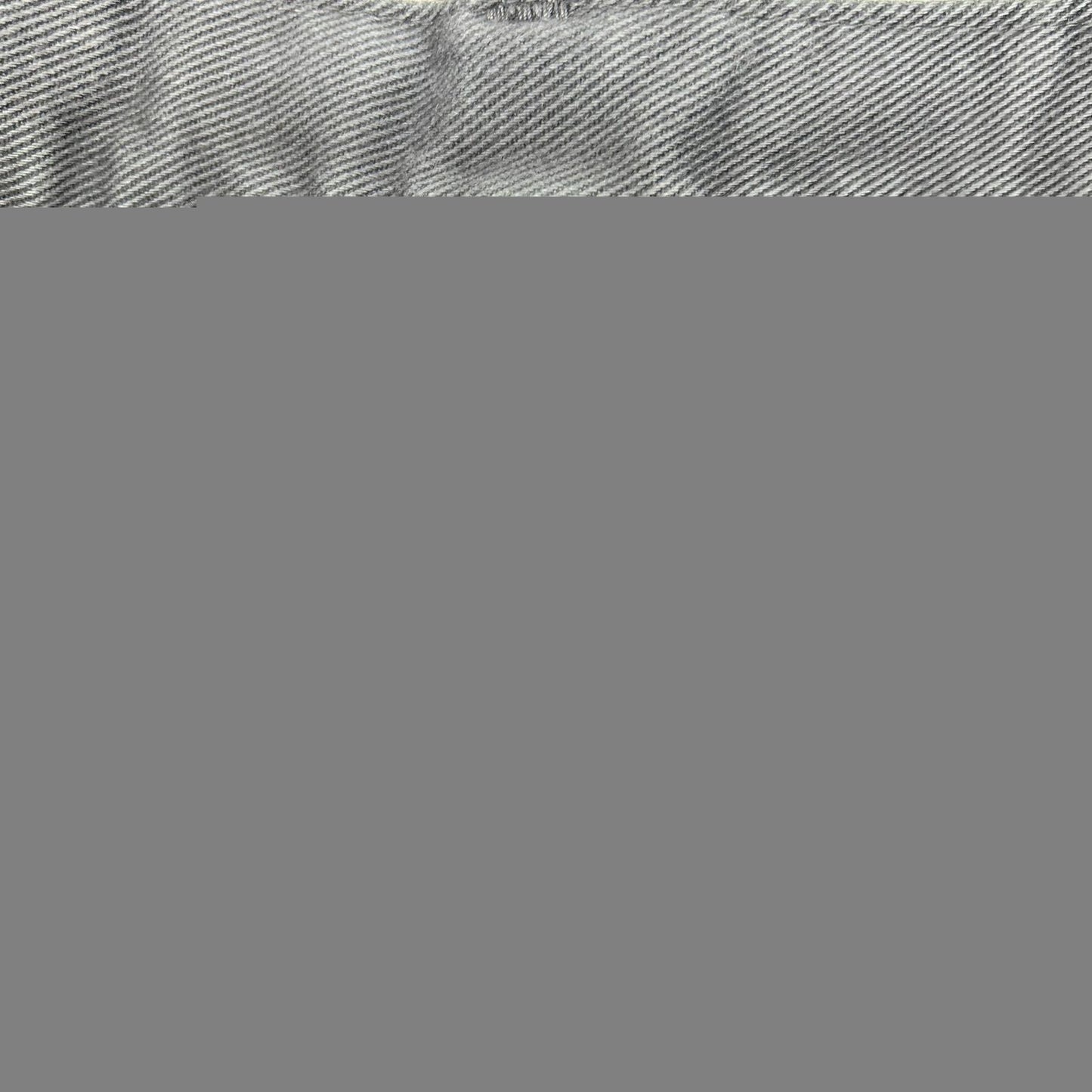 Maison Margiela 2017 Gray Button Fly Denim Jeans Size 30