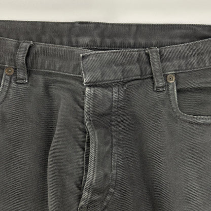 Maison Margiela 2017 Gray Button Fly Denim Jeans Size 30