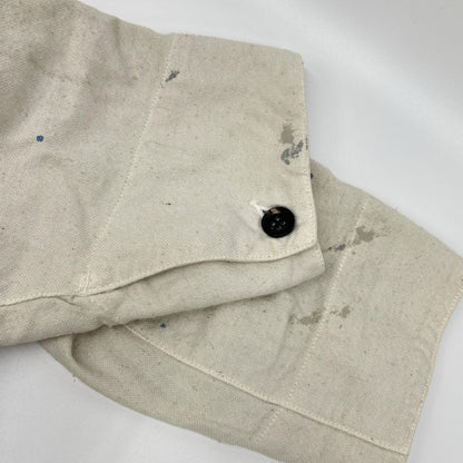 ANCELLM White Cotton Duck Coverall Jacket