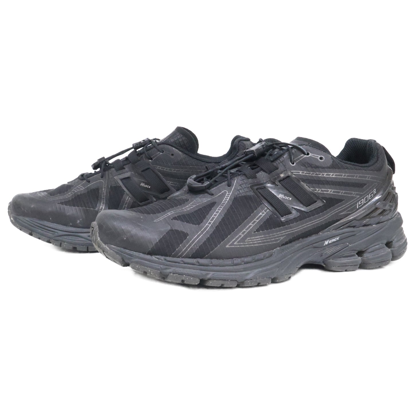 NEW BALANCE U1906RNB Mesh No-Sew Overlay Sneakers Size 26