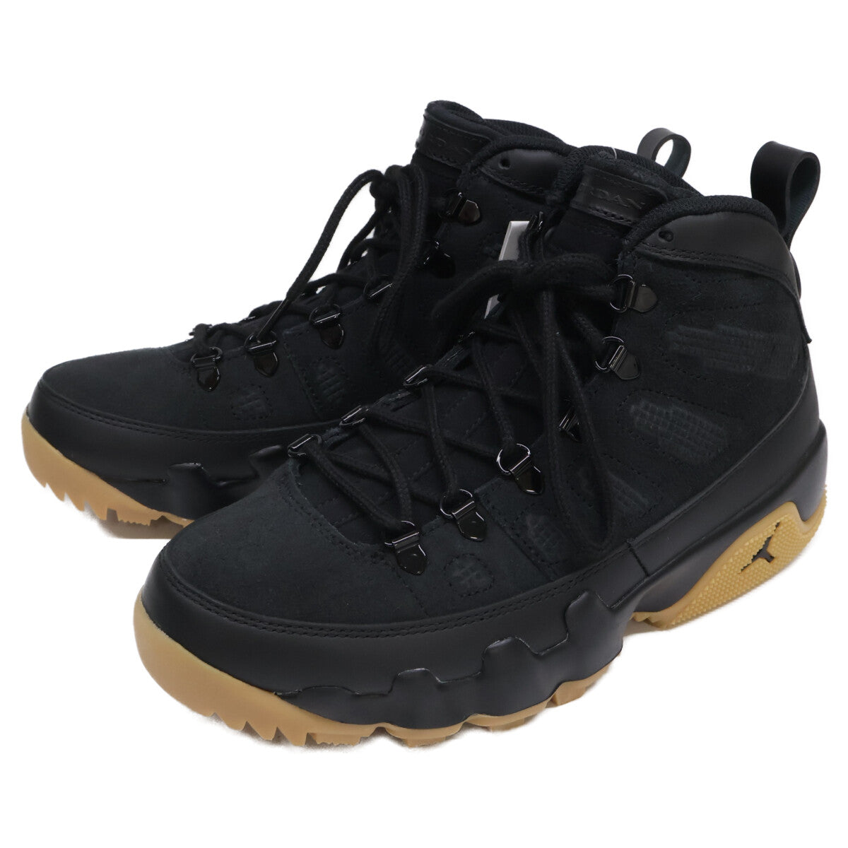 NIKE AR4491-025 Air Jordan 9 NRG Leather Boots Size 26