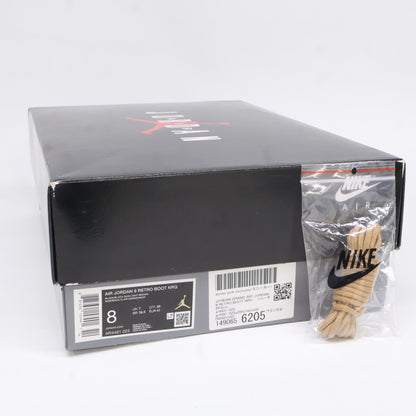NIKE AR4491-025 Air Jordan 9 NRG Leather Boots Size 26