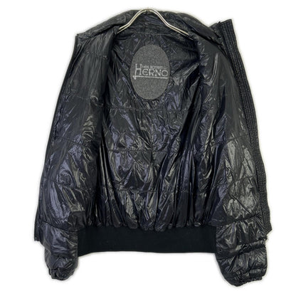 HERNO x Neil Barrett Black Nylon Down Jacket Size S