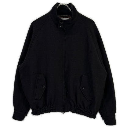 marka 23AW Black Wool Herringbone Sports Jacket Size 1