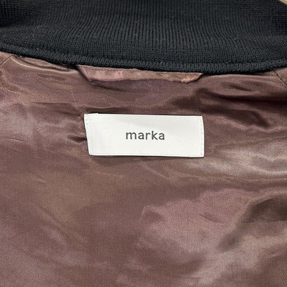 marka 23AW Black Wool Herringbone Sports Jacket Size 1