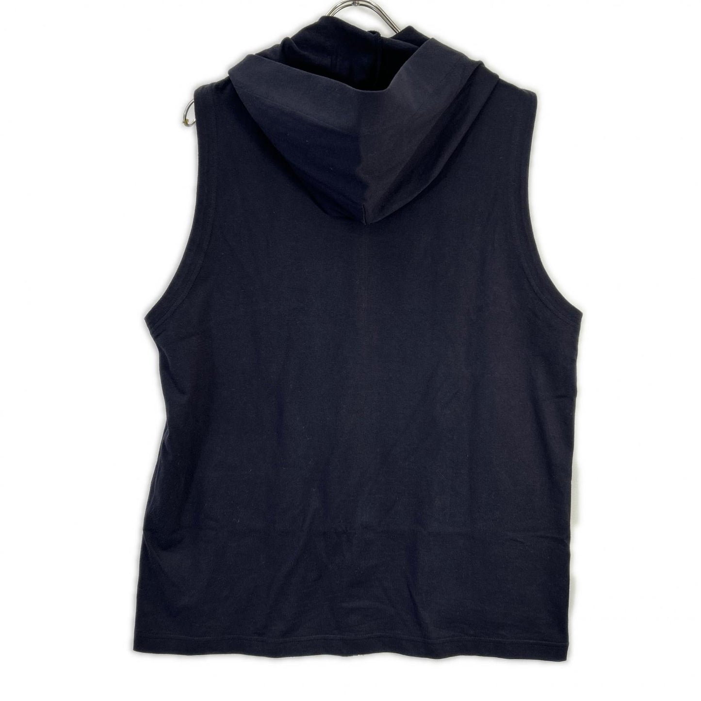 REGULATION Yohji Yamamoto Navy Hooded Zip Vest Size 3