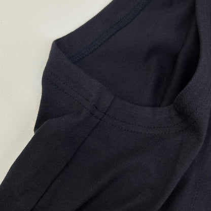REGULATION Yohji Yamamoto Navy Hooded Zip Vest Size 3