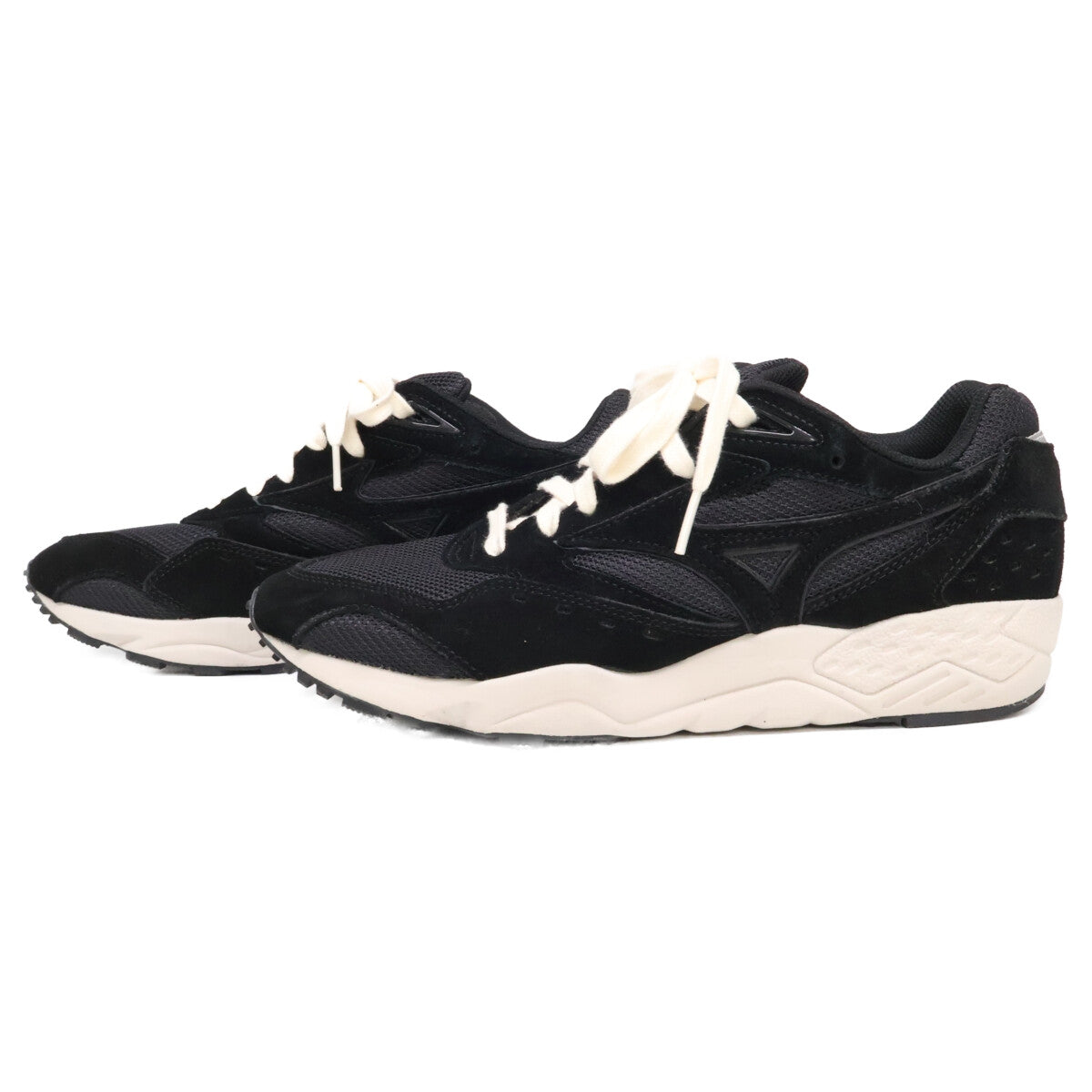 MIZUNO Margaret Howell Contender Mesh Suede Sneakers Size 10