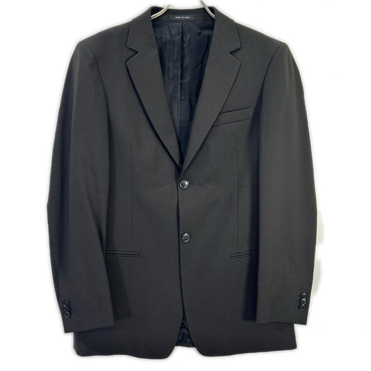 EMPORIOARMANI Brown Striped Polyester Suit Set Up Size 46