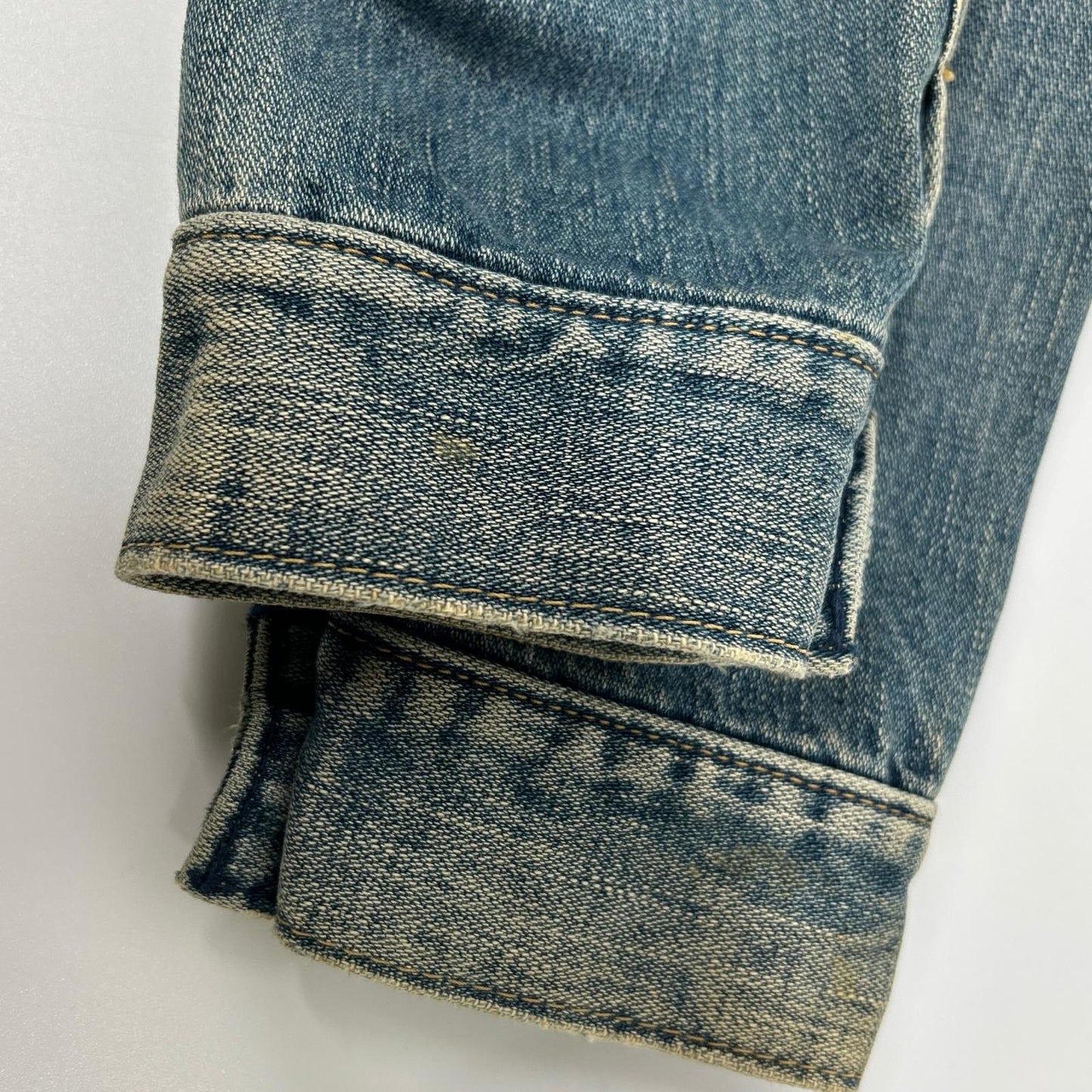 Wrangler Blue California Embroidery Zip Denim Jacket Size S