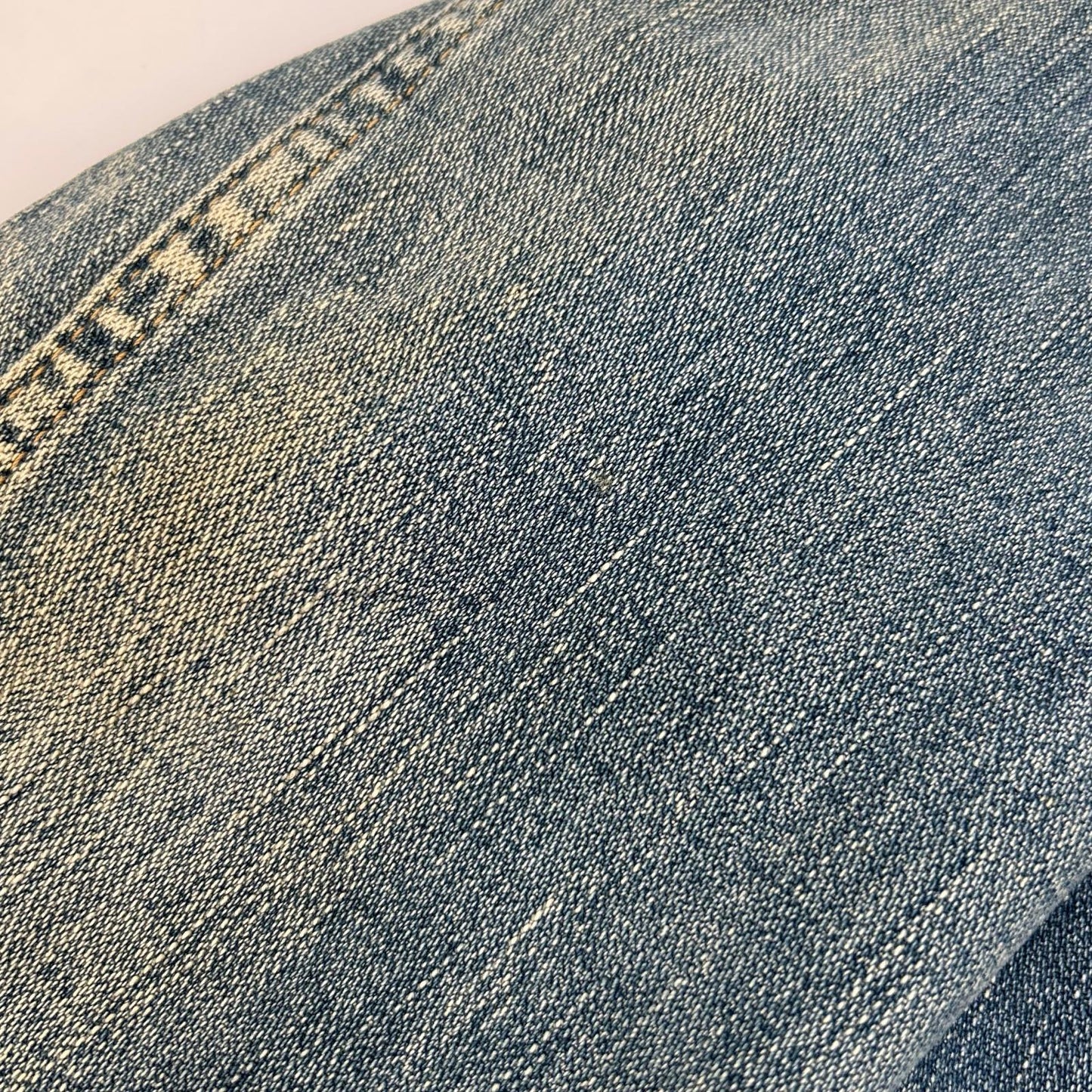 Wrangler Blue California Embroidery Zip Denim Jacket Size S
